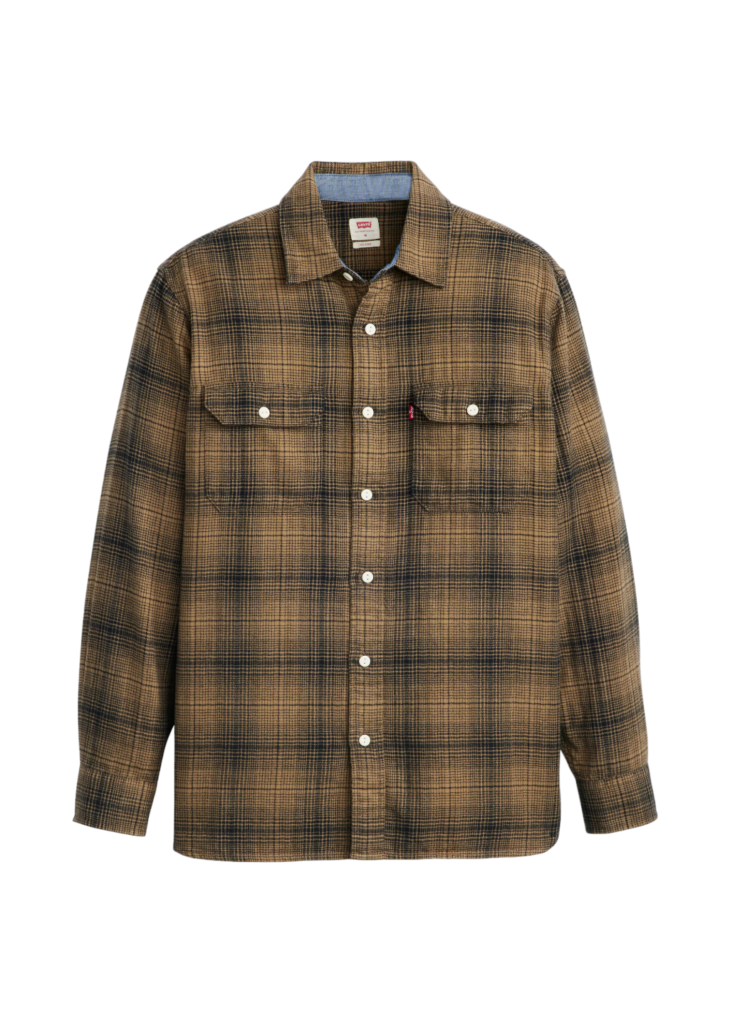 Levi s Men s Classic Worker Plaid Shirt Ermine M