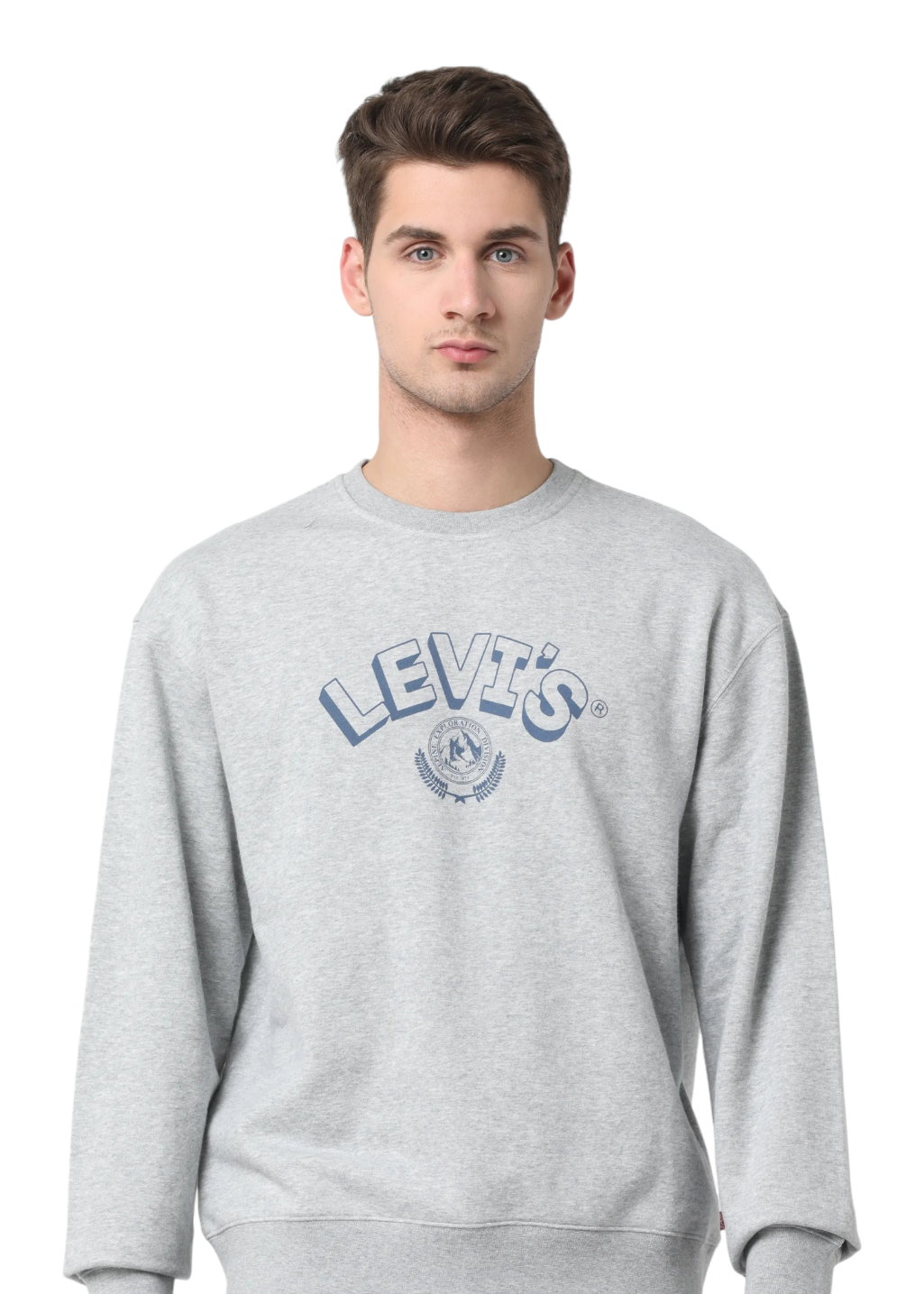 Levi's - Relaxd Graphic Crew - SSNL Headline Crest Crew - Hardpressed Print Studio Inc.