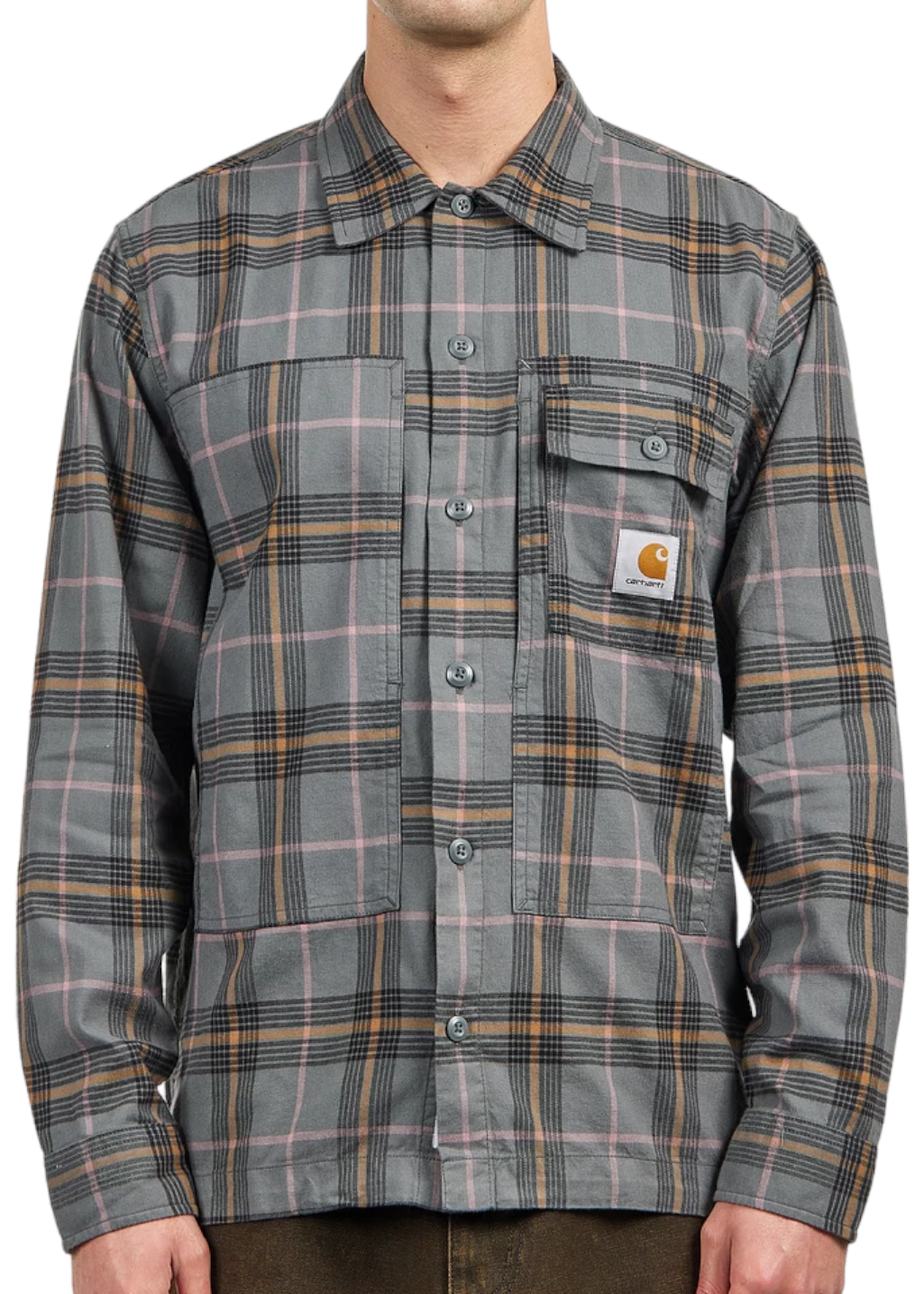 Carhartt WIP - L/S Hadley Shirt - Jura - Hardpressed Print Studio Inc.
