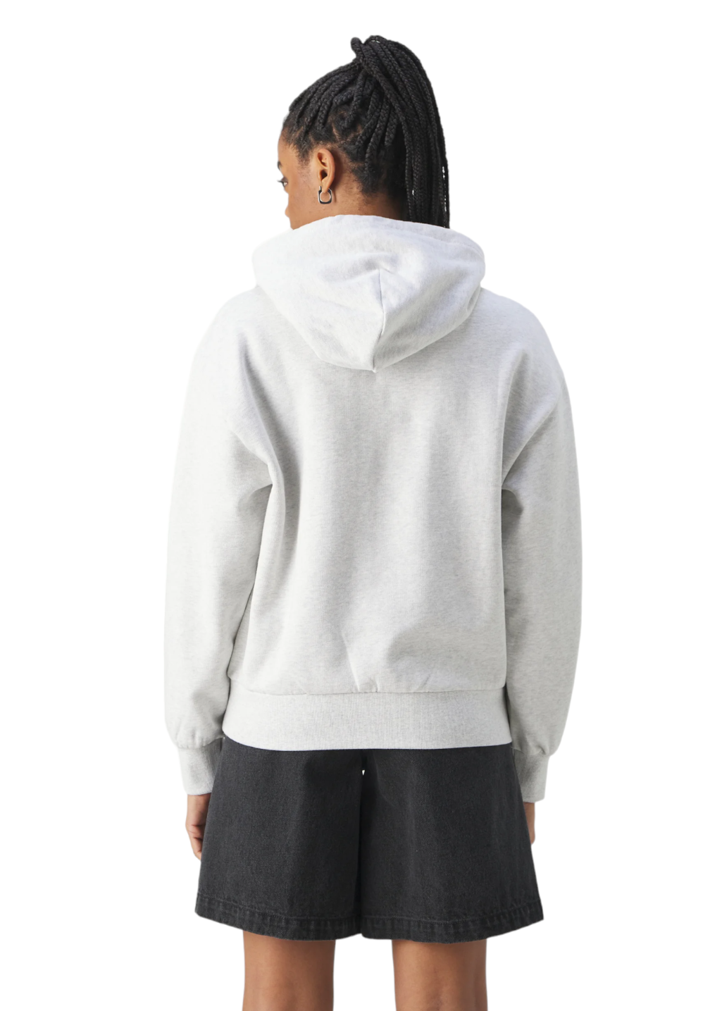 Carhartt WIP - W' Hooded Casey Sweatshirt - Ash Heather/Silver - Hardpressed Print Studio Inc.