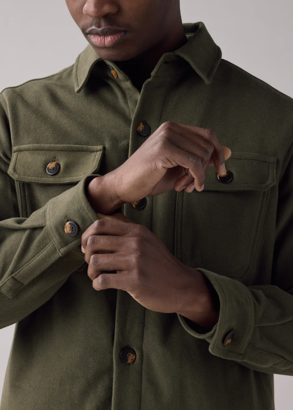 ANIÁN - The Timber Coat - Moss