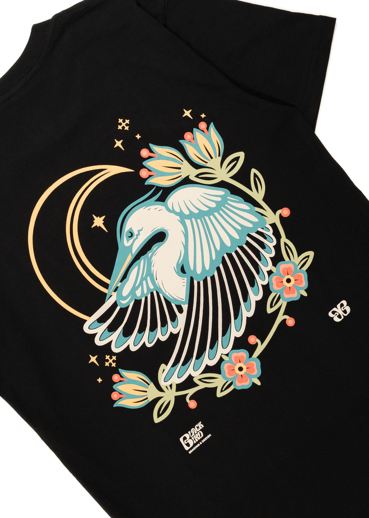 Blackbird B&D - Ashagi Tee | Black | Unisex