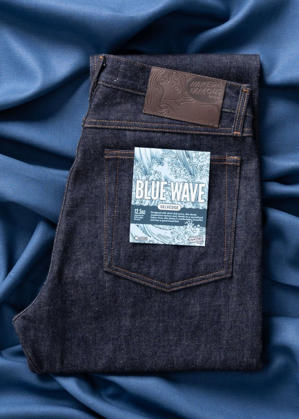 Naked & Famous Denim - Easy Guy - Blue Wave Selvedge