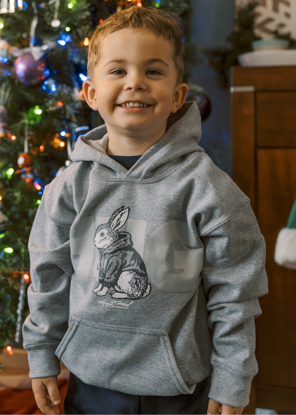 Bunnyhug | Heather Grey | Kids