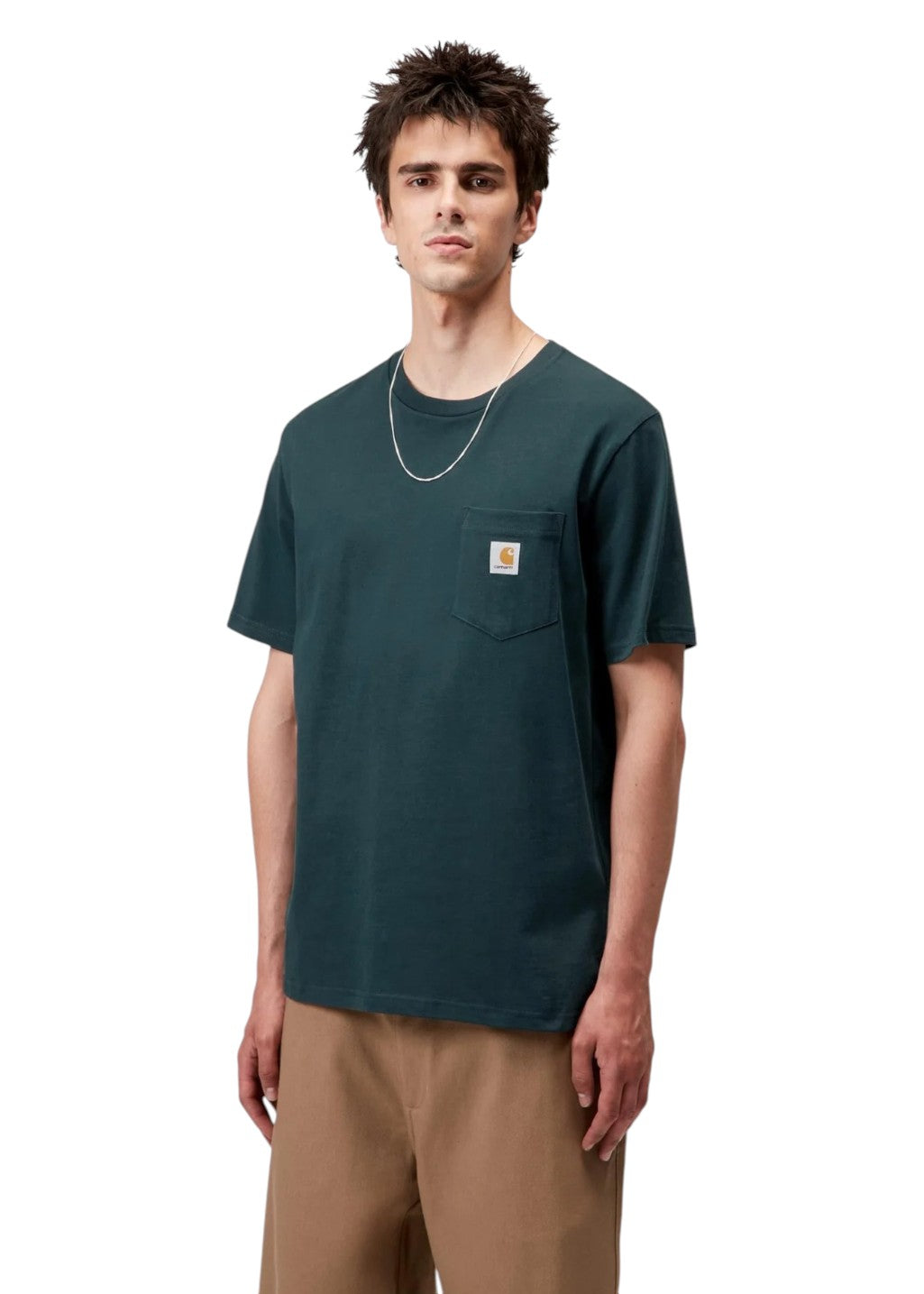 Carhartt WIP - S/S Pocket T-Shirt - Deep Lagoon - Hardpressed Print Studio Inc.