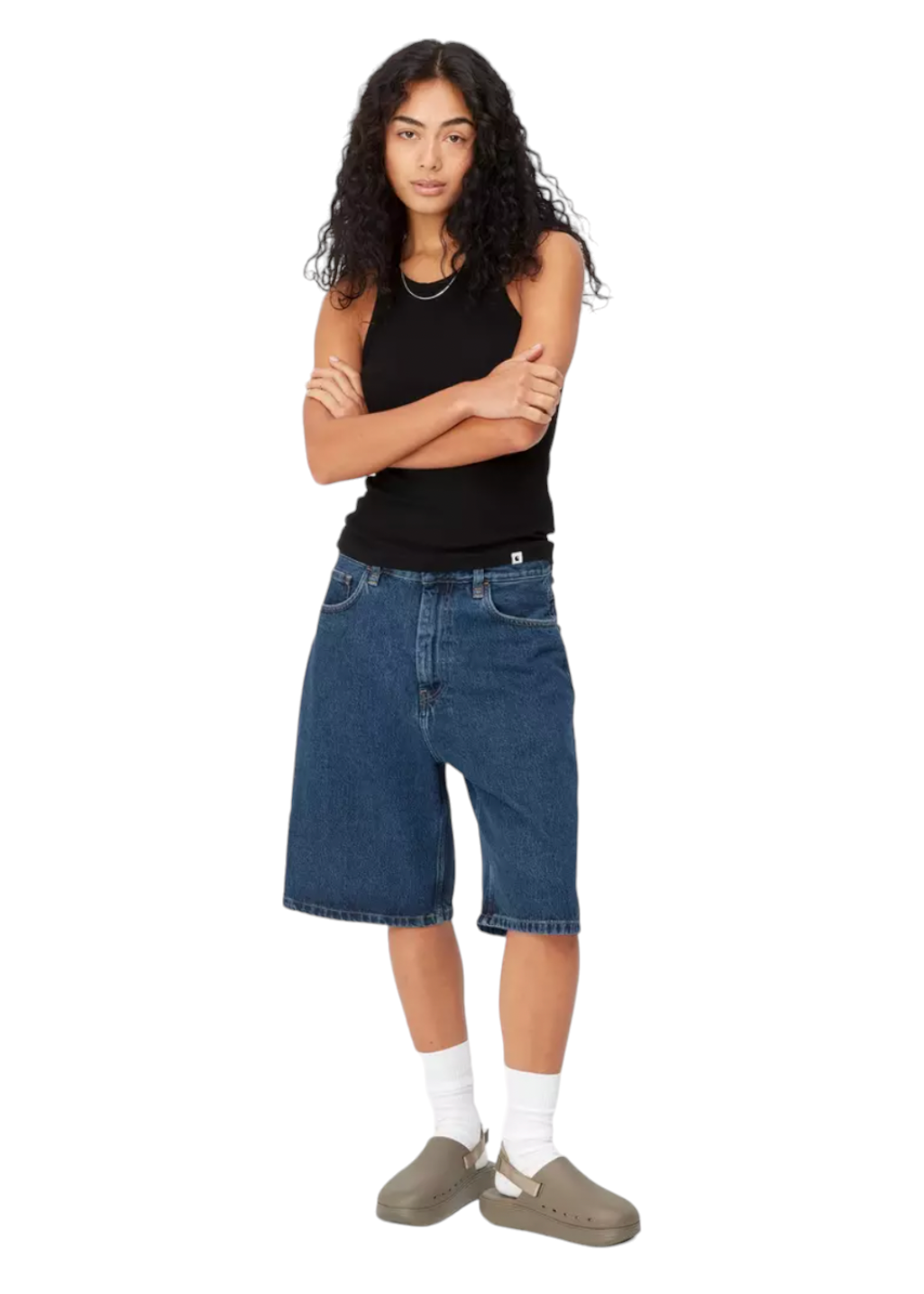 Carhartt WIP - W' Brandon Short - Blue Stone Washed