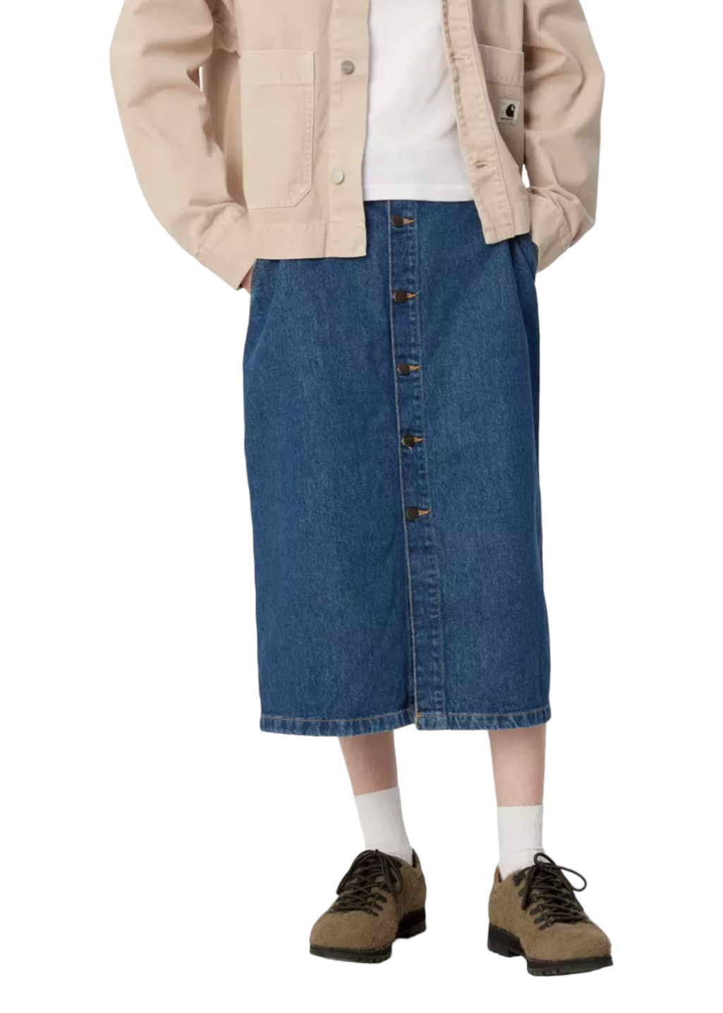 Carhartt WIP - W' Colby Skirt - Blue Stone Washed