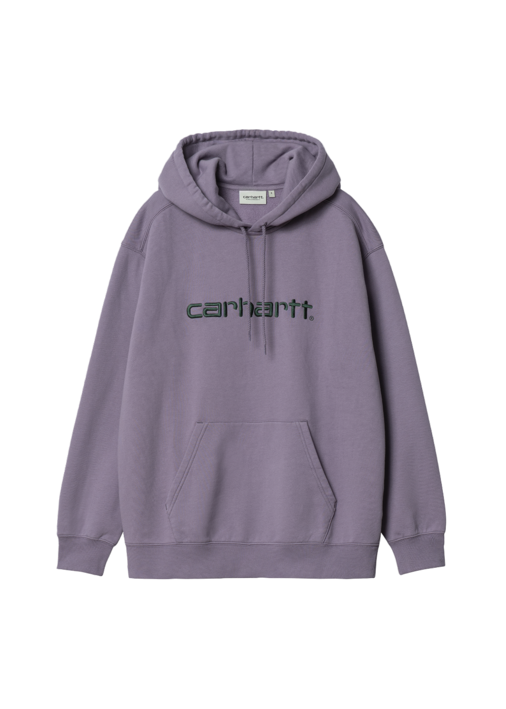 Carhartt WIP - W' Hooded Carhartt Sweatshirt - Glassy Purple/Discovery Green