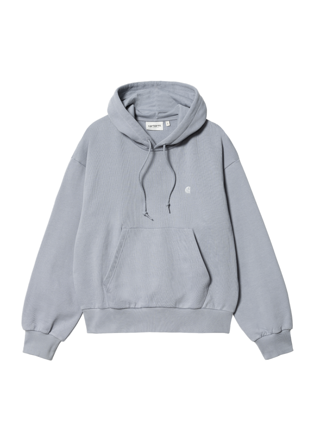 Carhartt WIP W Hooded Casey Sweatshirt Mirror Silver