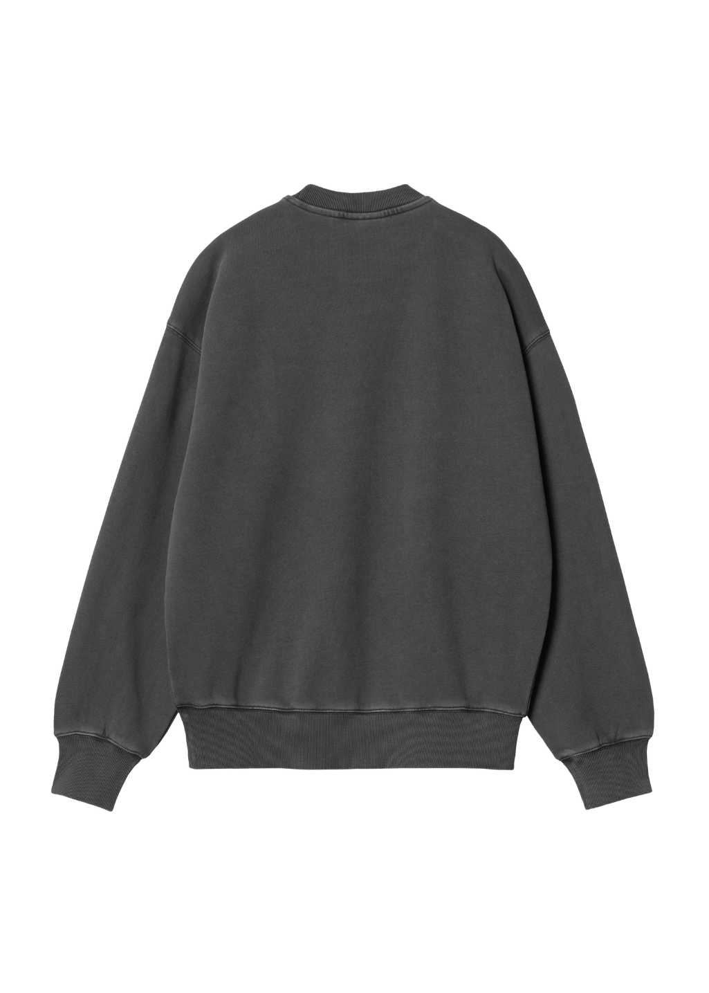 Carhartt WIP - W' Duster Script Sweat - Black Garment Dyed - Hardpressed Print Studio Inc.