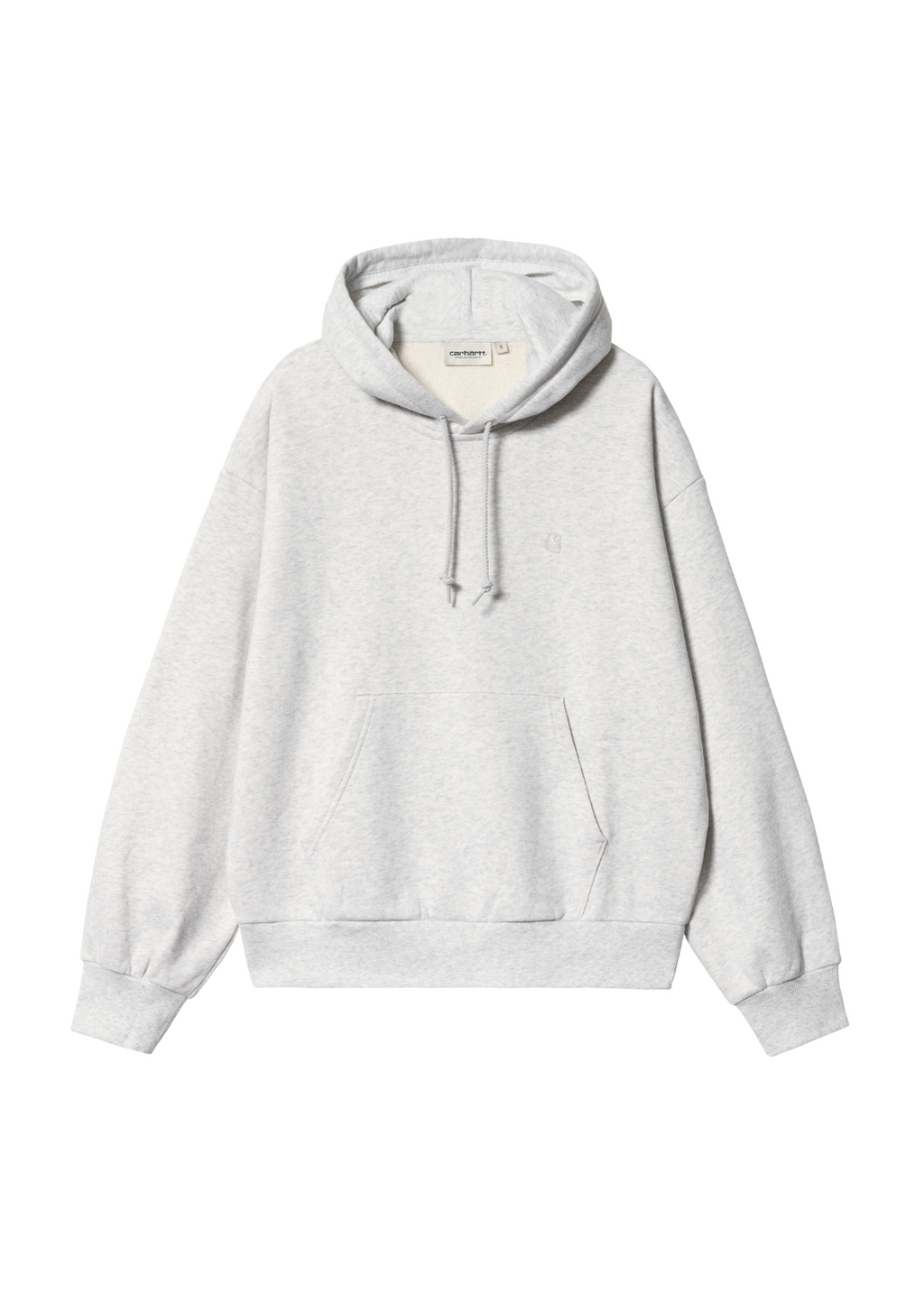 スウェット・トレーナー CARHARTT WIP Cotton sweatshirt with washed out effect Grigio CARHARTT WIP Cotton sweatshirt with washed out effect Grigio