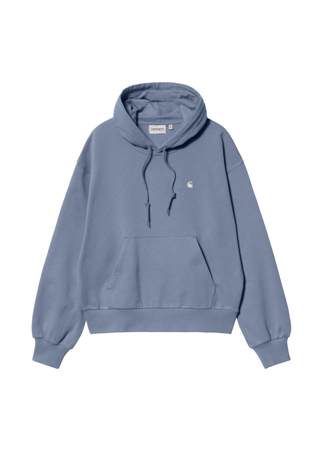 Carhartt WIP W Hooded Casey Sweatshirt Bay Blue Silver
