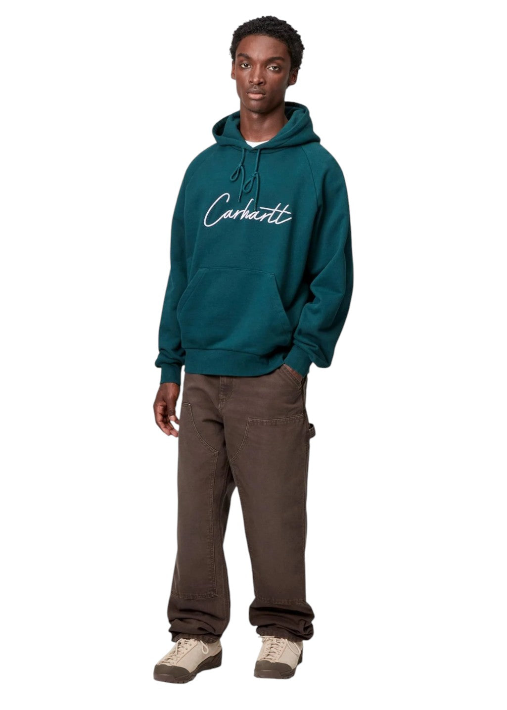Carhartt WIP - Double Knee Pant - Tobacco, Stone Canvas