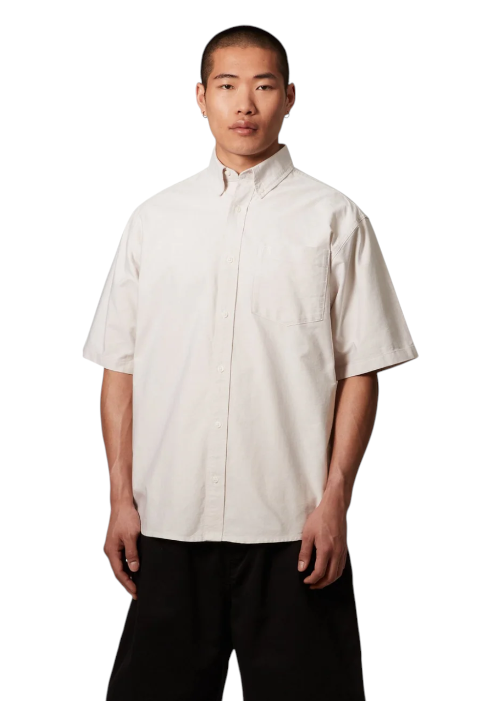 Carhartt WIP - Braxton Shirt - Fleur De Sel/Wax