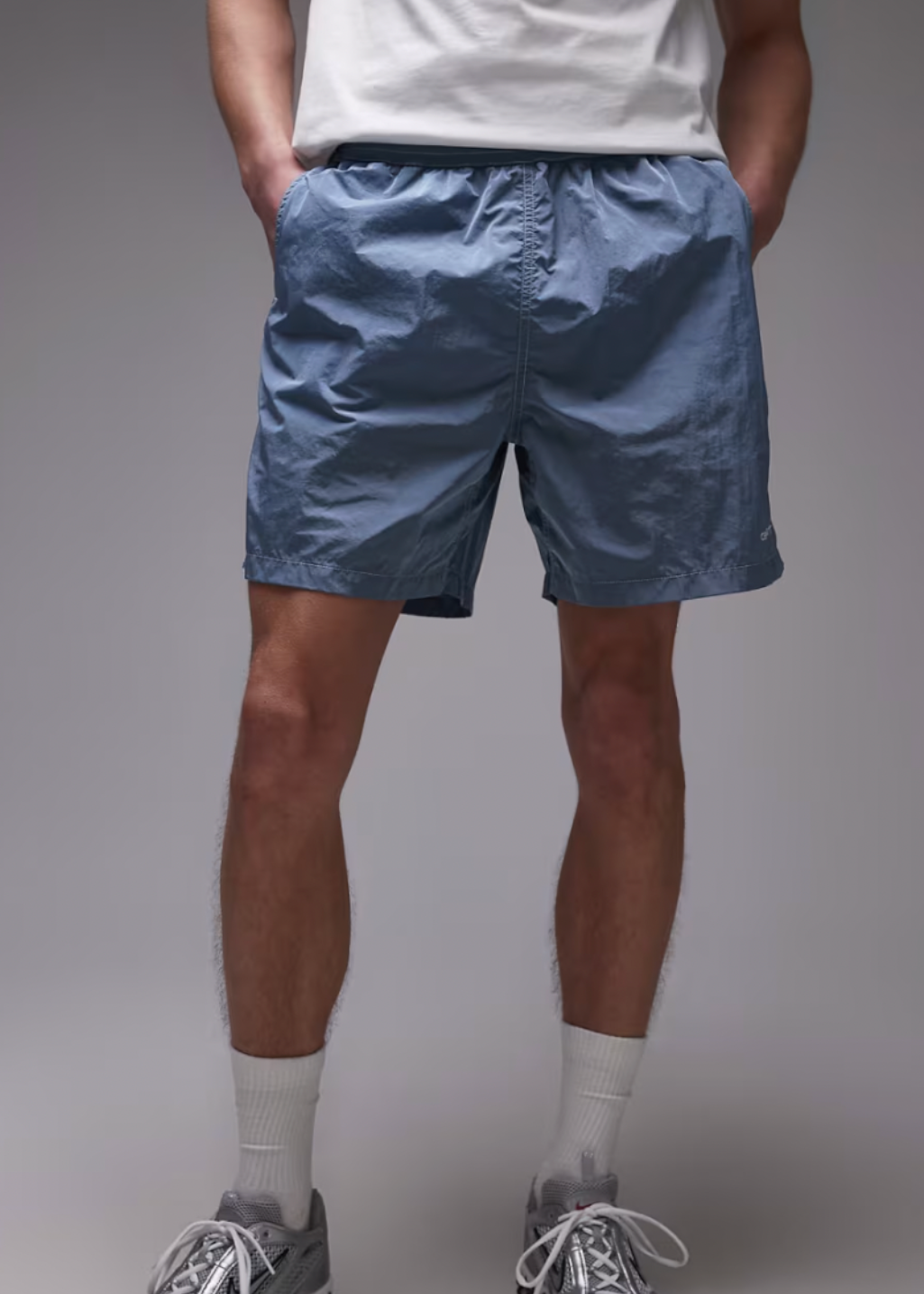 Carhartt WIP - Canby Swim Trunks - Clay Blue/White