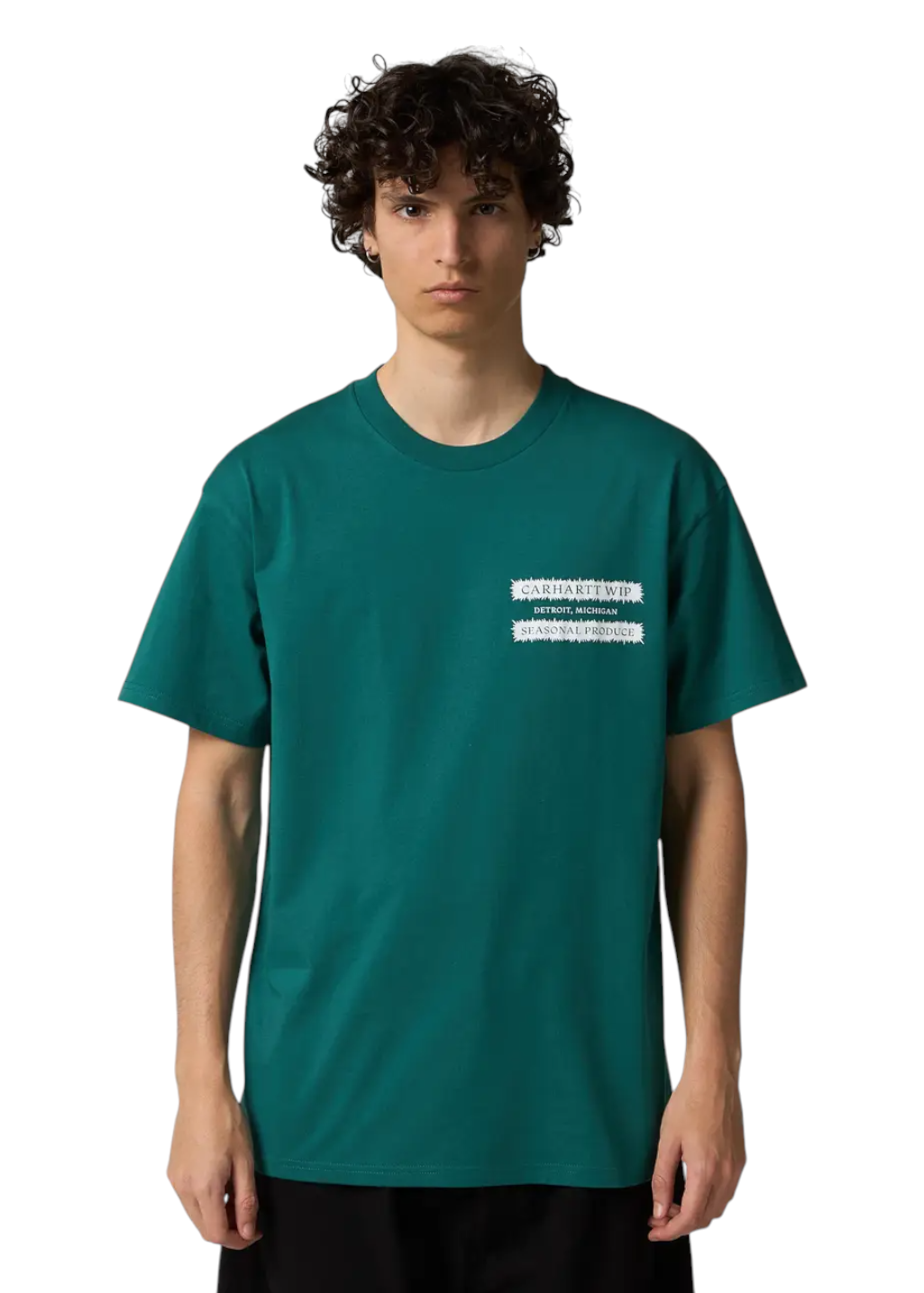 Carhartt WIP - S/S Catalogue T-Shirt - Rainforest/White