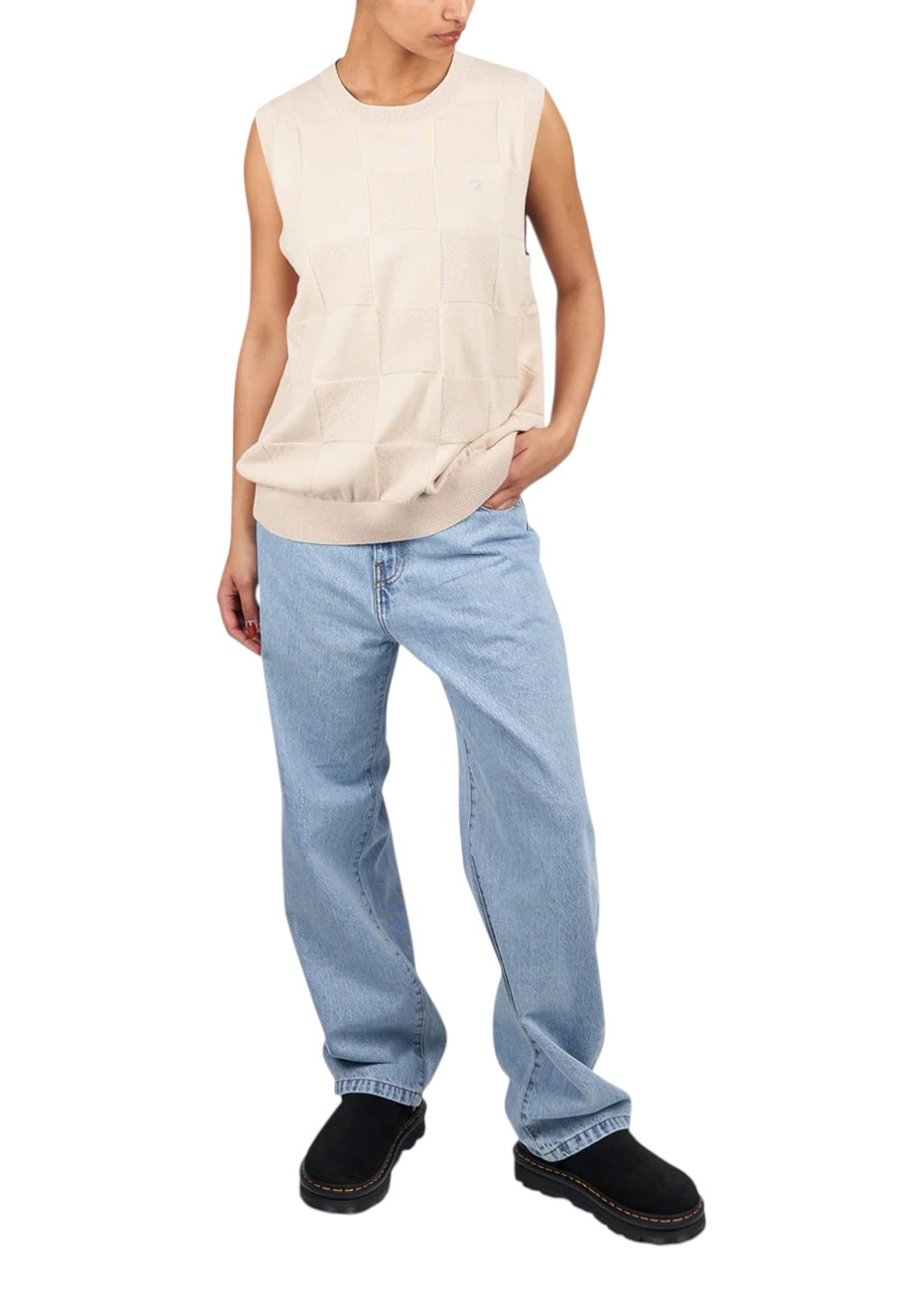 Carhartt WIP - W' Checker Vest - Fleur De Sel