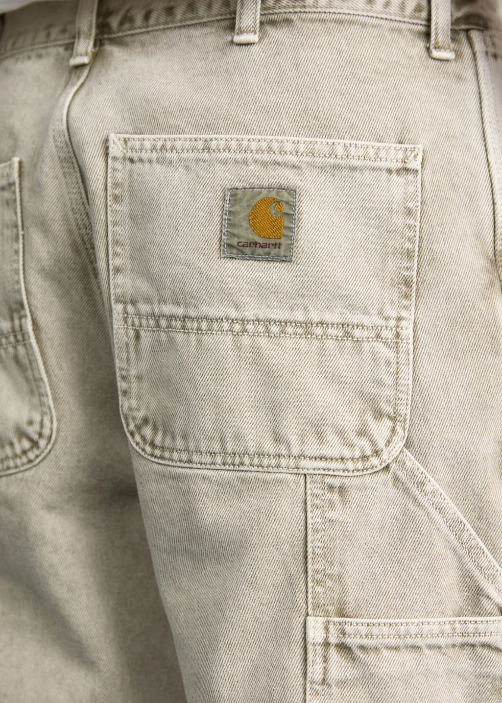 Carhartt WIP - Double Knee Pant - Opuntia Chalk Wash