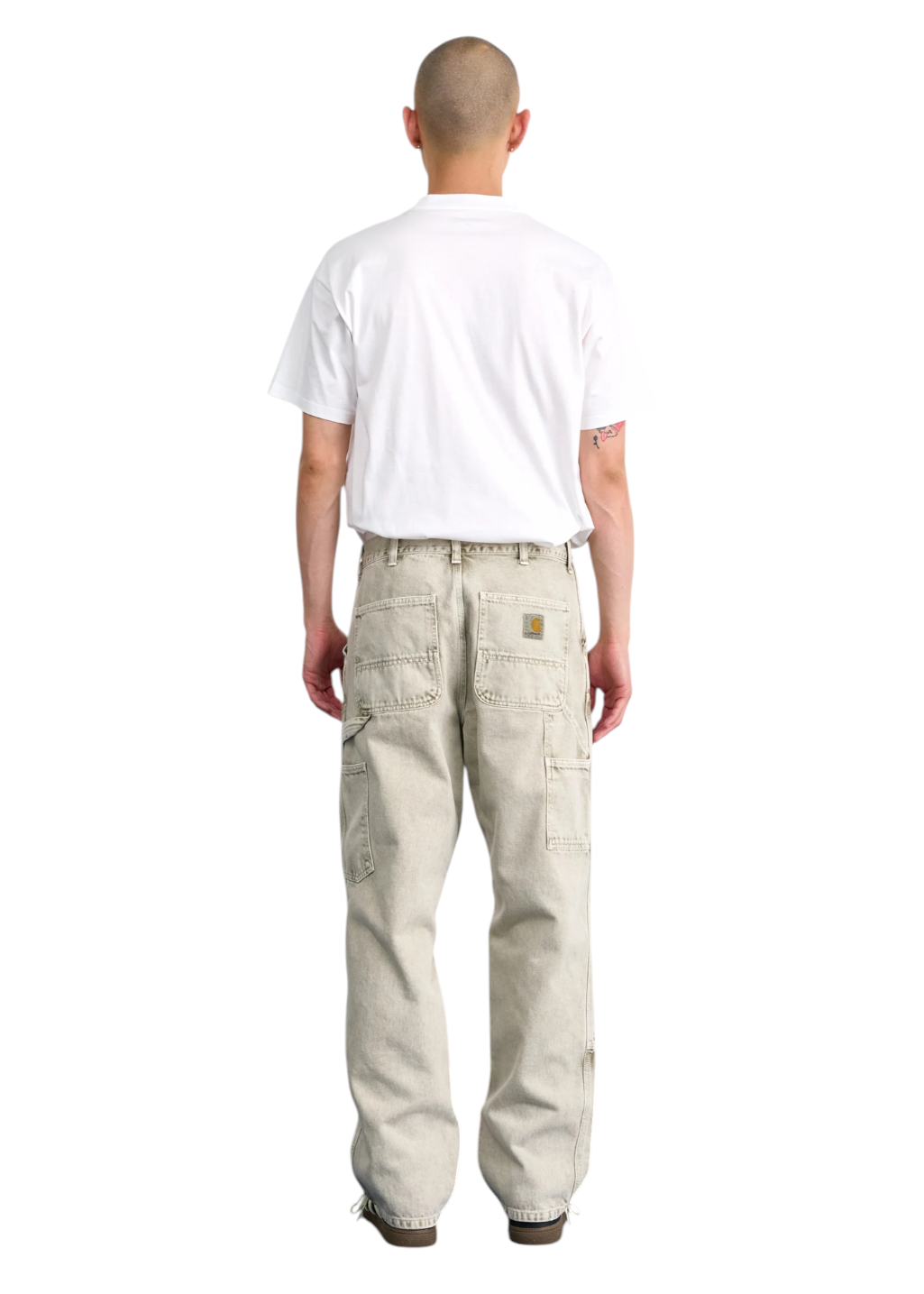 Carhartt WIP - Double Knee Pant - Opuntia Chalk Wash