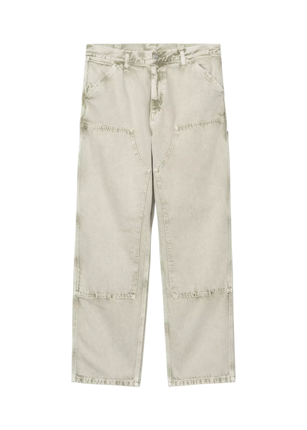 Carhartt WIP - Double Knee Pant - Opuntia Chalk Wash