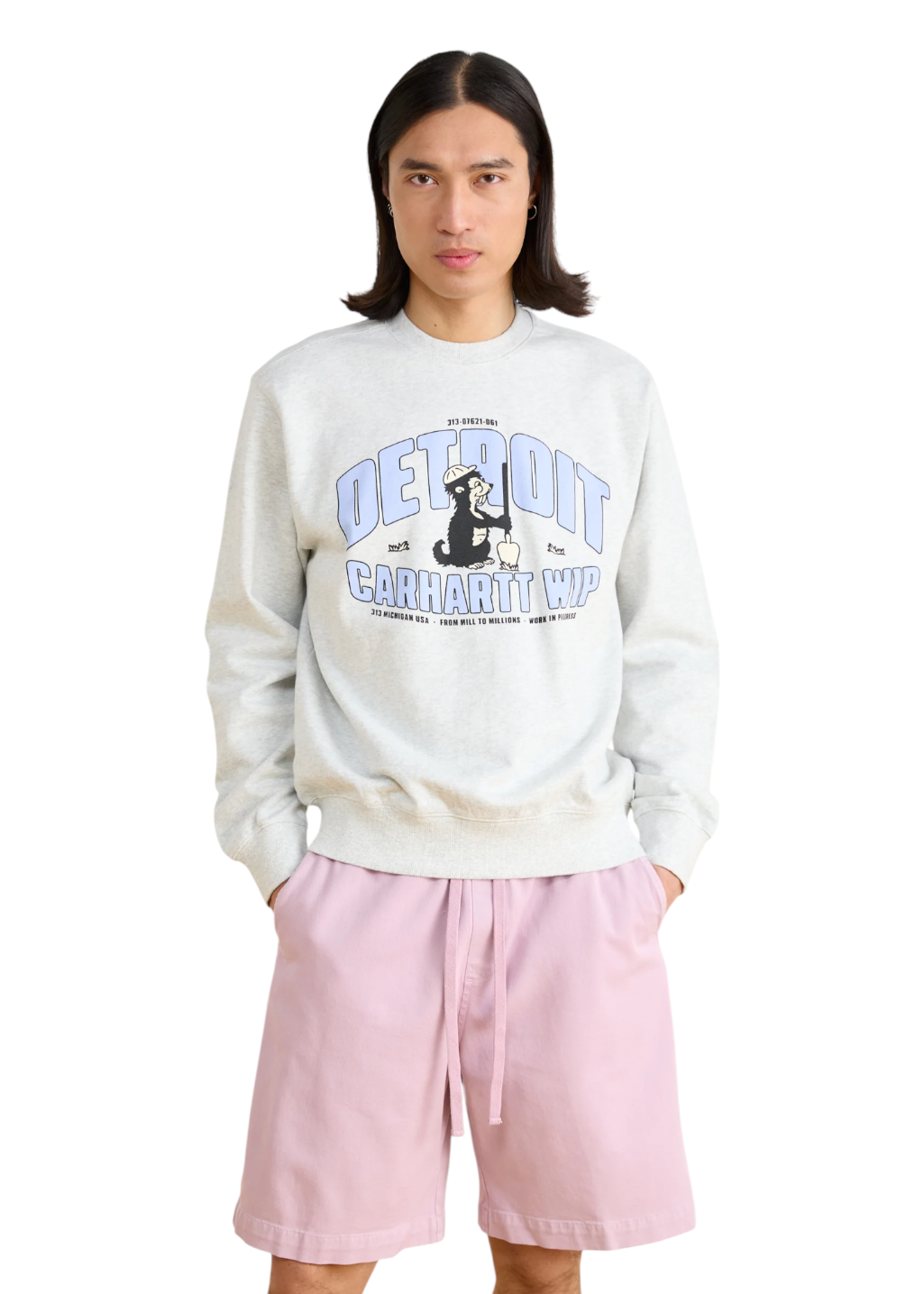 Carhartt WIP - Underground Sweat - Ash Heather