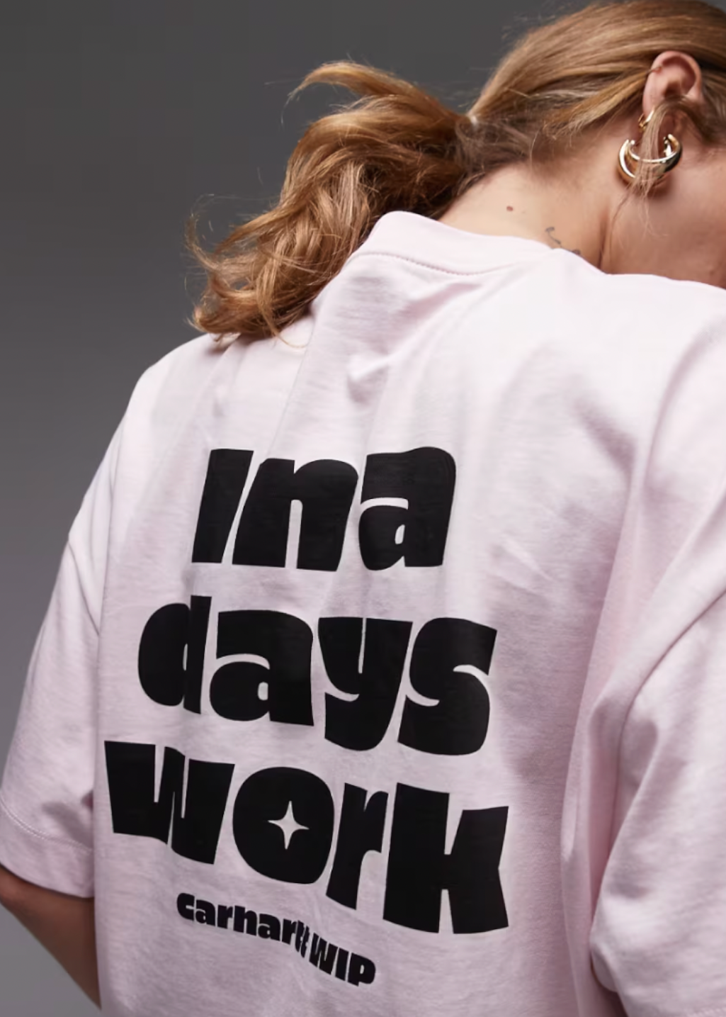 Carhartt WIP - W' S/S Day Off T-Shirt - Air Pink/Black