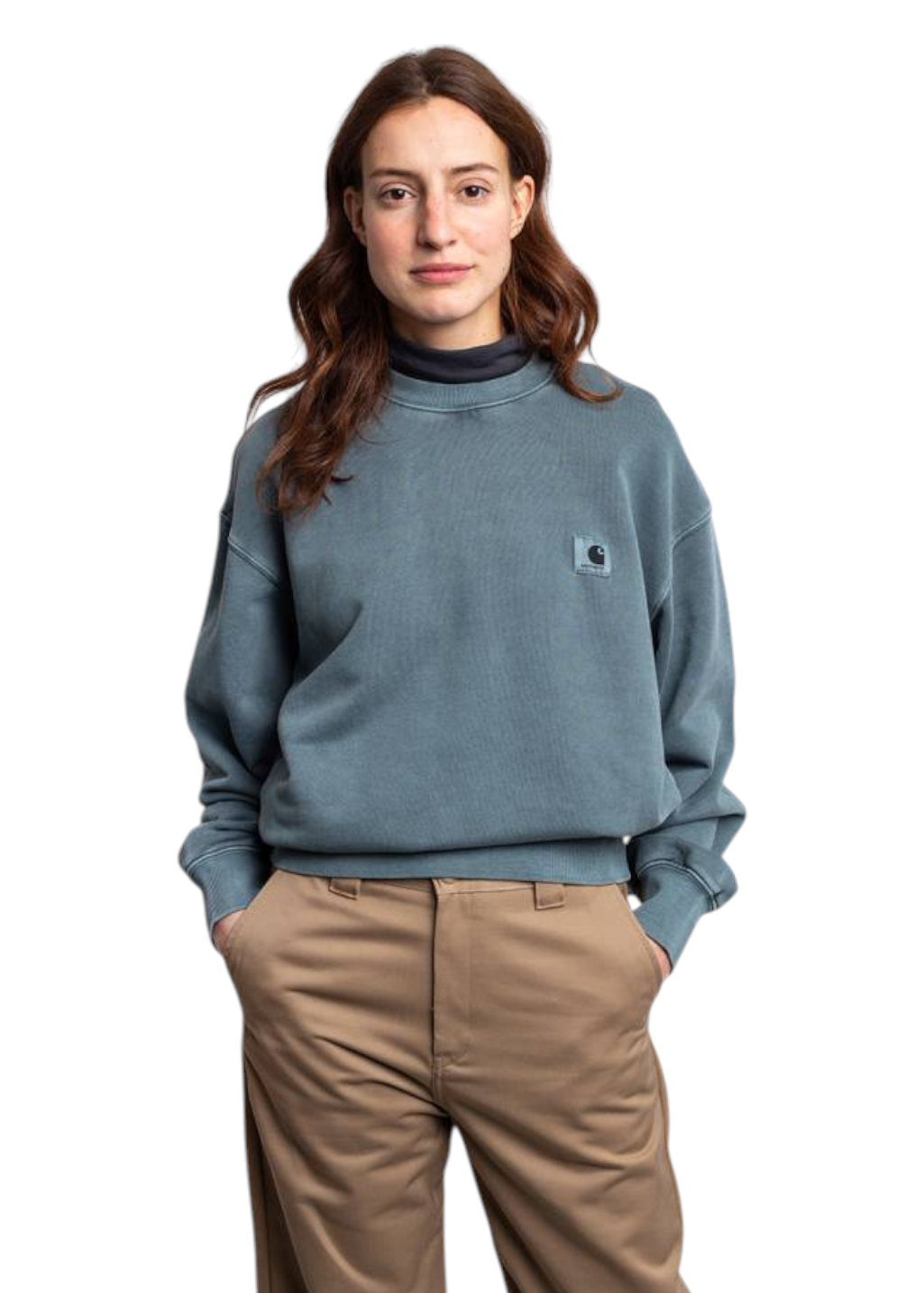 Carhartt WIP - W' Nelson Sweatshirt - Clay Blue