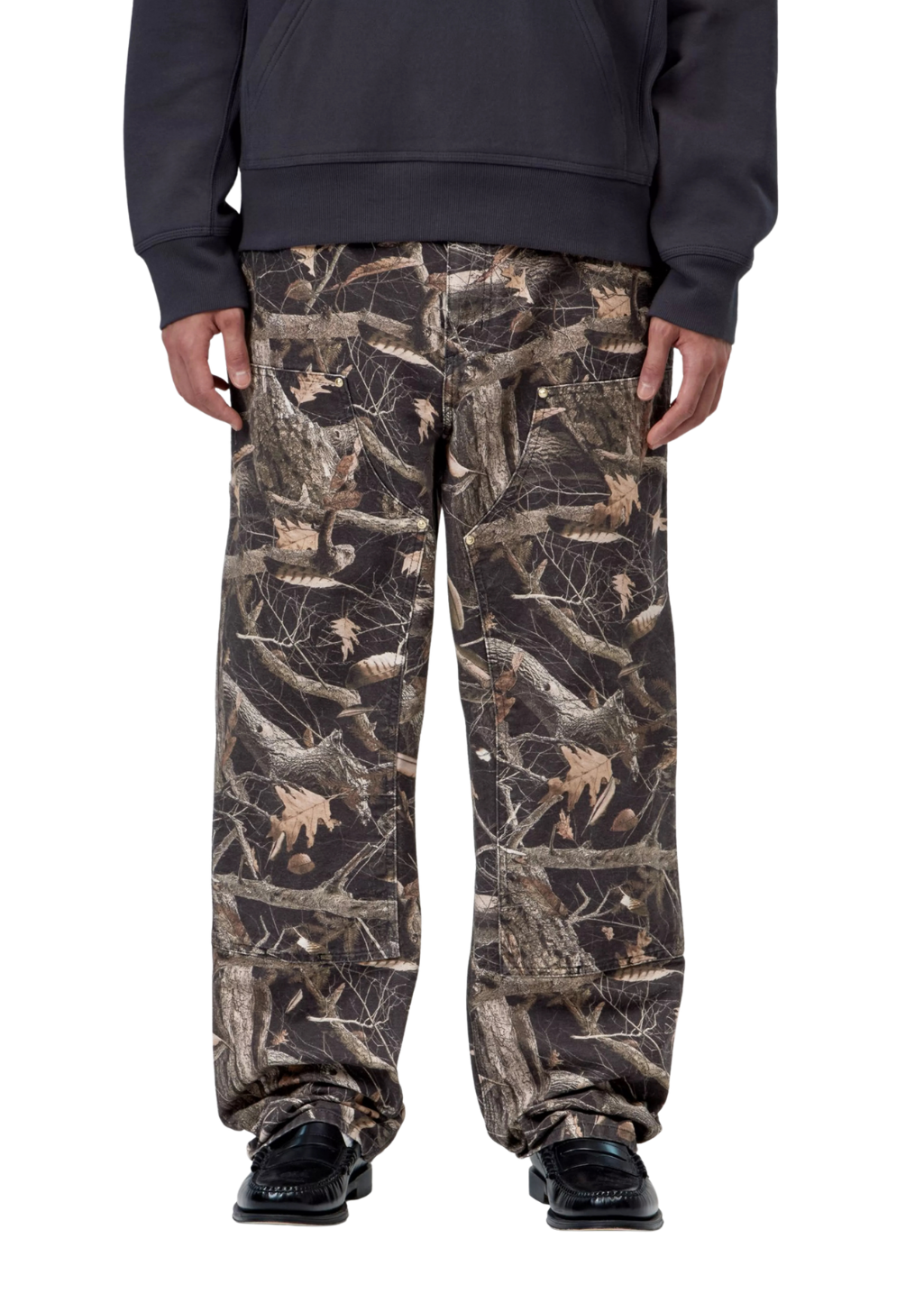 Carhartt WIP - Double Knee Pant - Camo Feather Tree