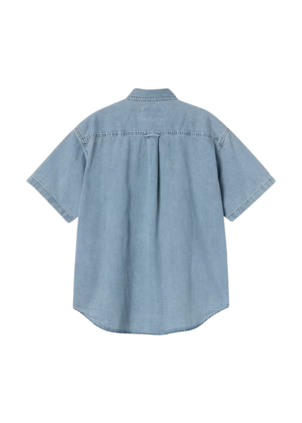 Carhartt WIP - S/S Lucas Shirt - Blue Bleached - Hardpressed Print Studio Inc.