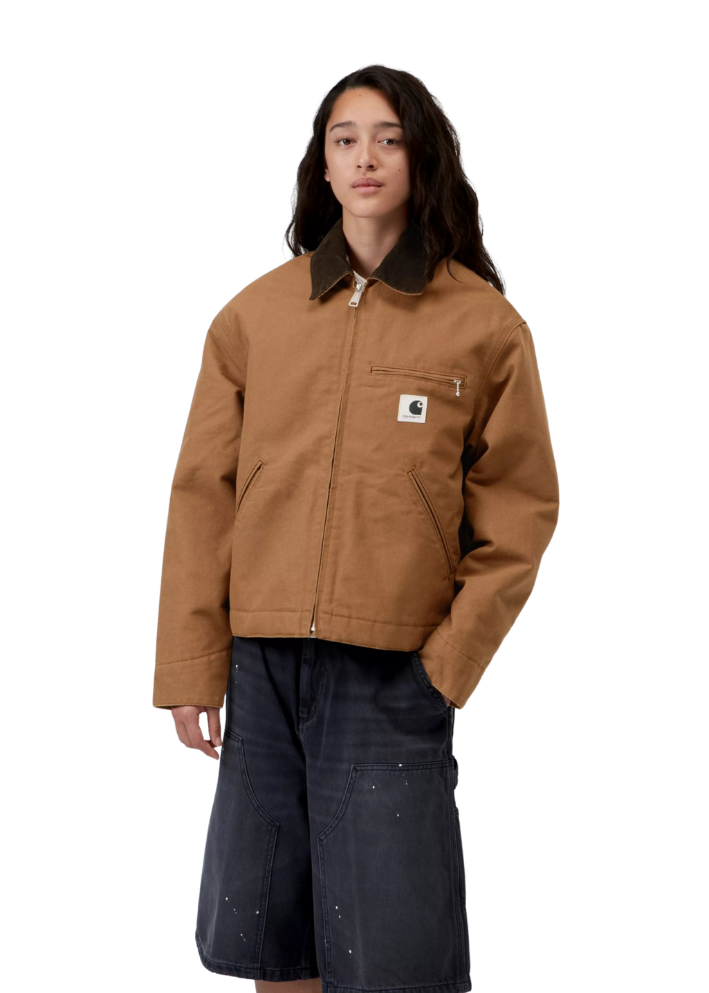 Carhartt WIP - W' OG Detroit jacket - WIP H Brown / Tobacco Rinsed