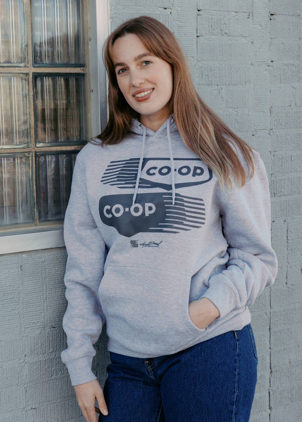 Co-op Against the Grain Hoodie | Grey on Heather | Unisex