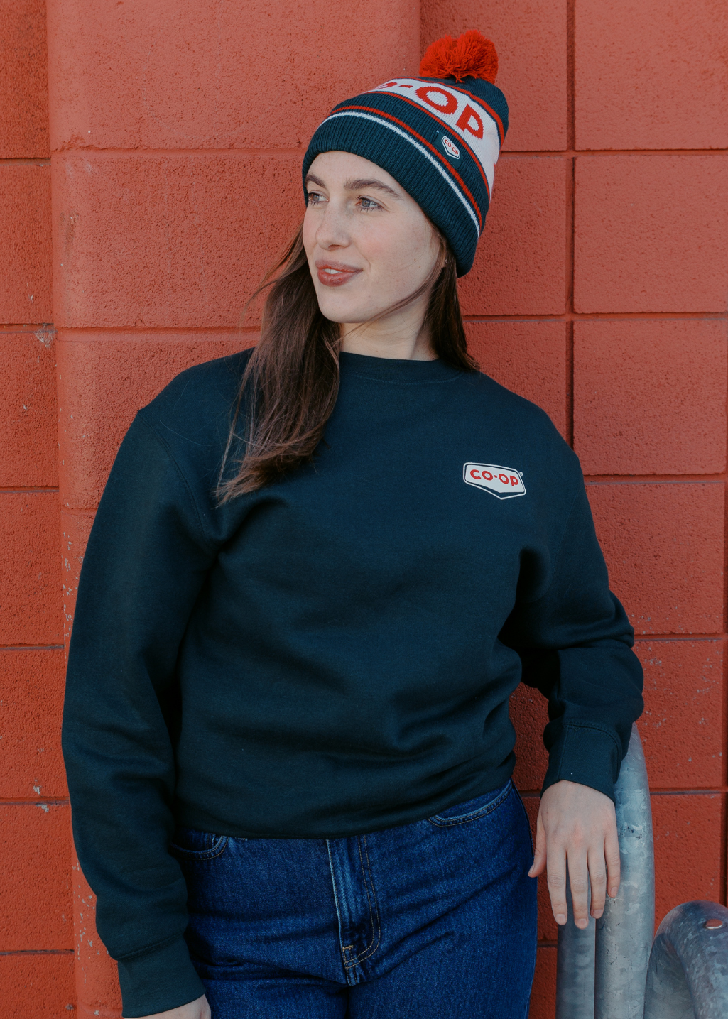 Co-op Heritage Crewneck | Green | Unisex - Hardpressed Print Studio Inc.