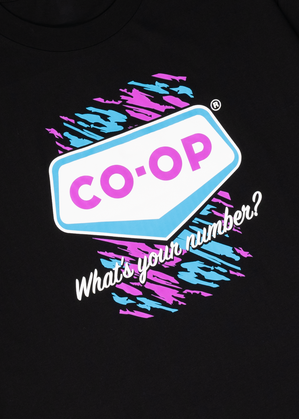 Co-op 90s Boxy Tee | Black | Ladies