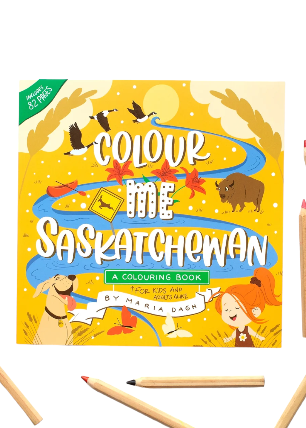Colour Me Saskatchewan | Colouring Book - Hardpressed Print Studio Inc.
