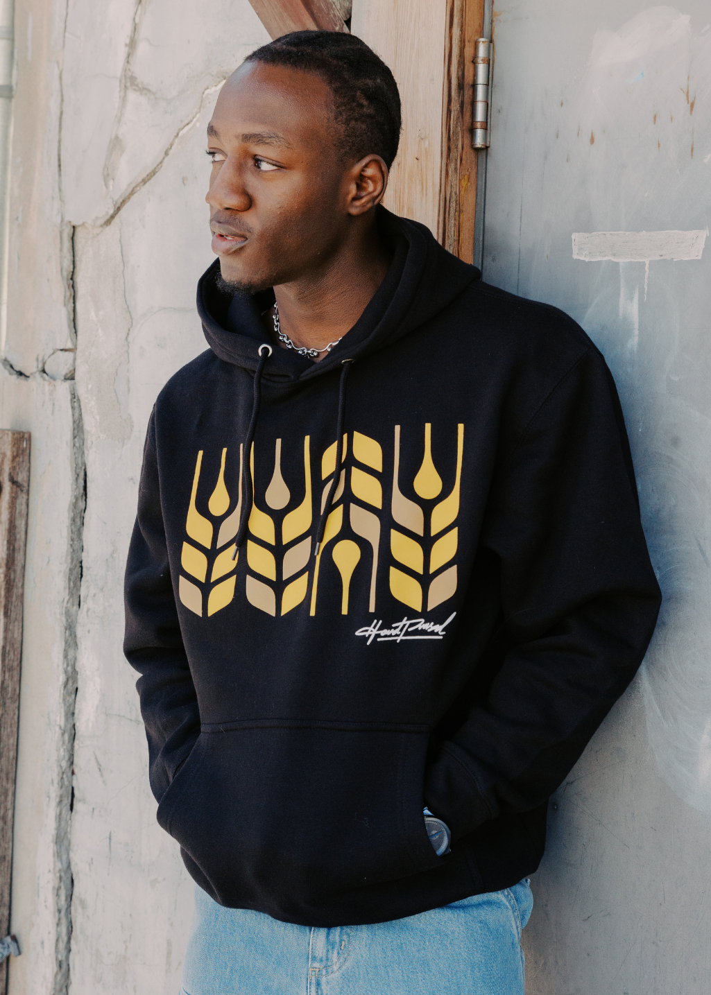 Cross Grain Sweater | Black | Unisex