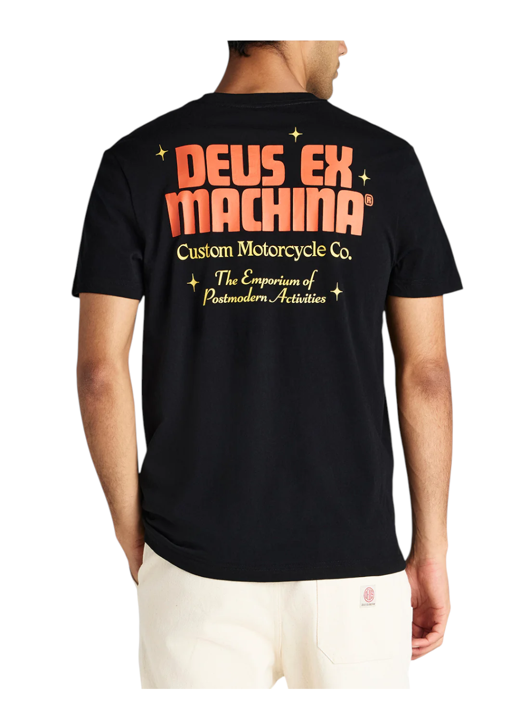 Deus Ex Machina - Drop Down Tee - Black