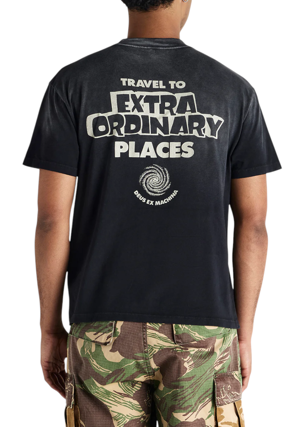 Deus Ex Machina - Celestial Rod Tee - Anthracite