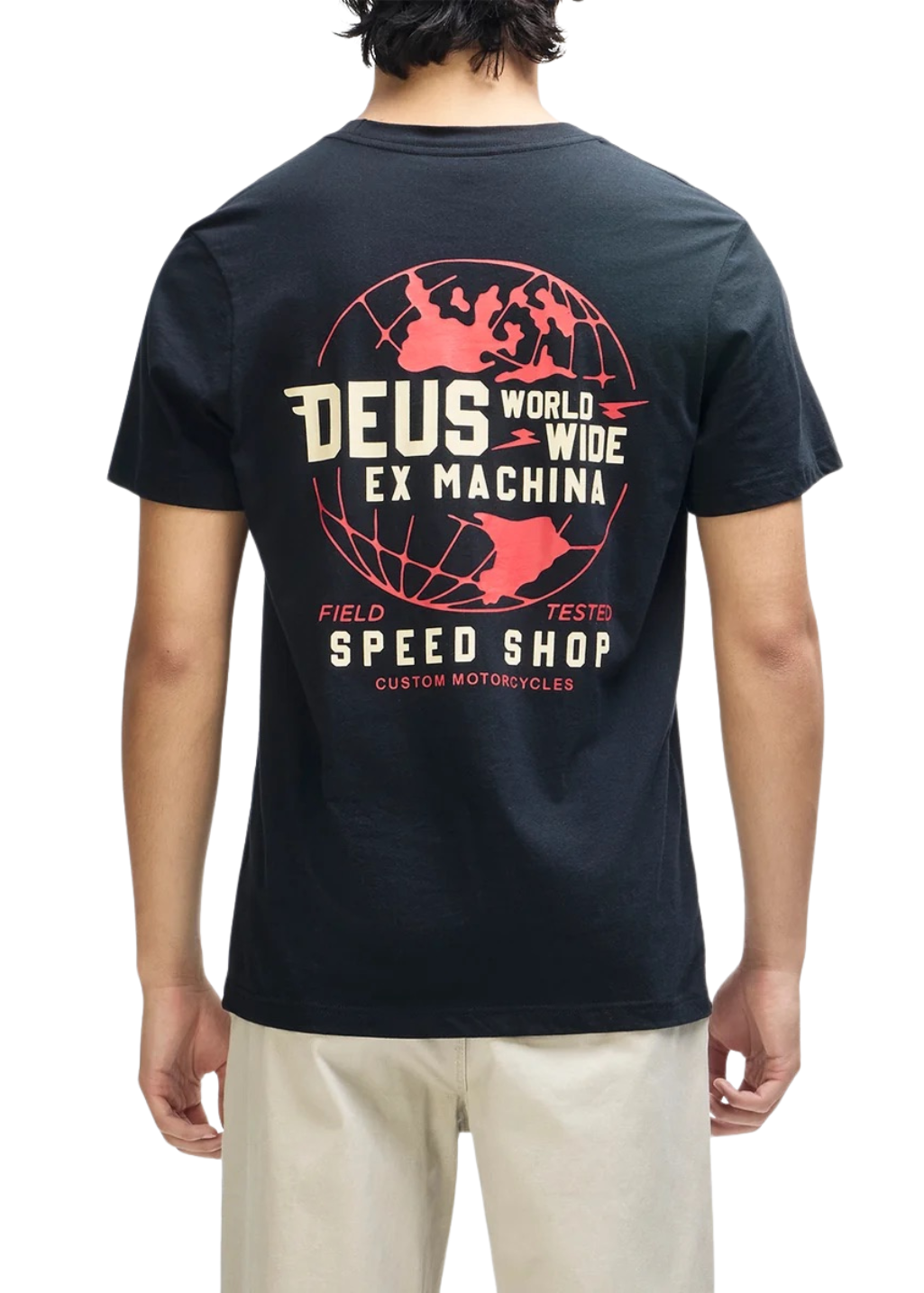 Deus Ex Machina - Global Spark Tee - Black