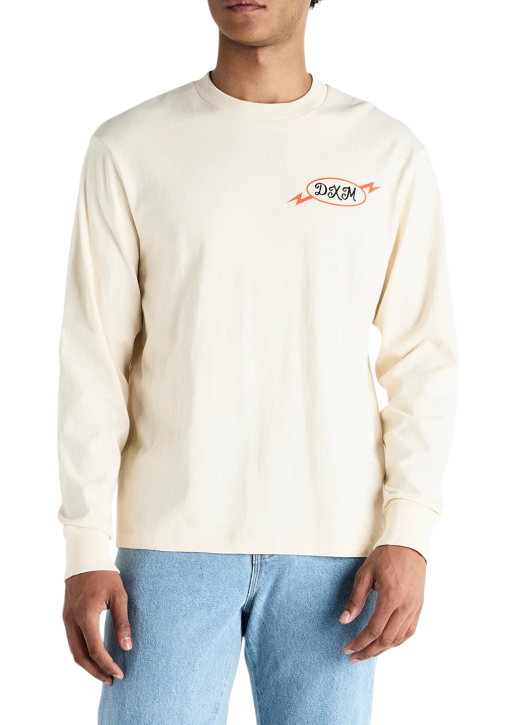 Deus Ex Machina - Iota L/S Tee - Dirty White