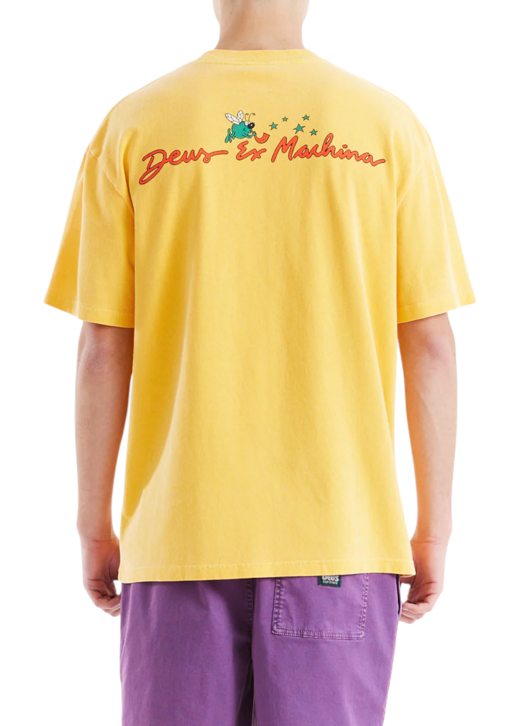 Deus Ex Machina - Island Groove Tee - Radiant Yellow
