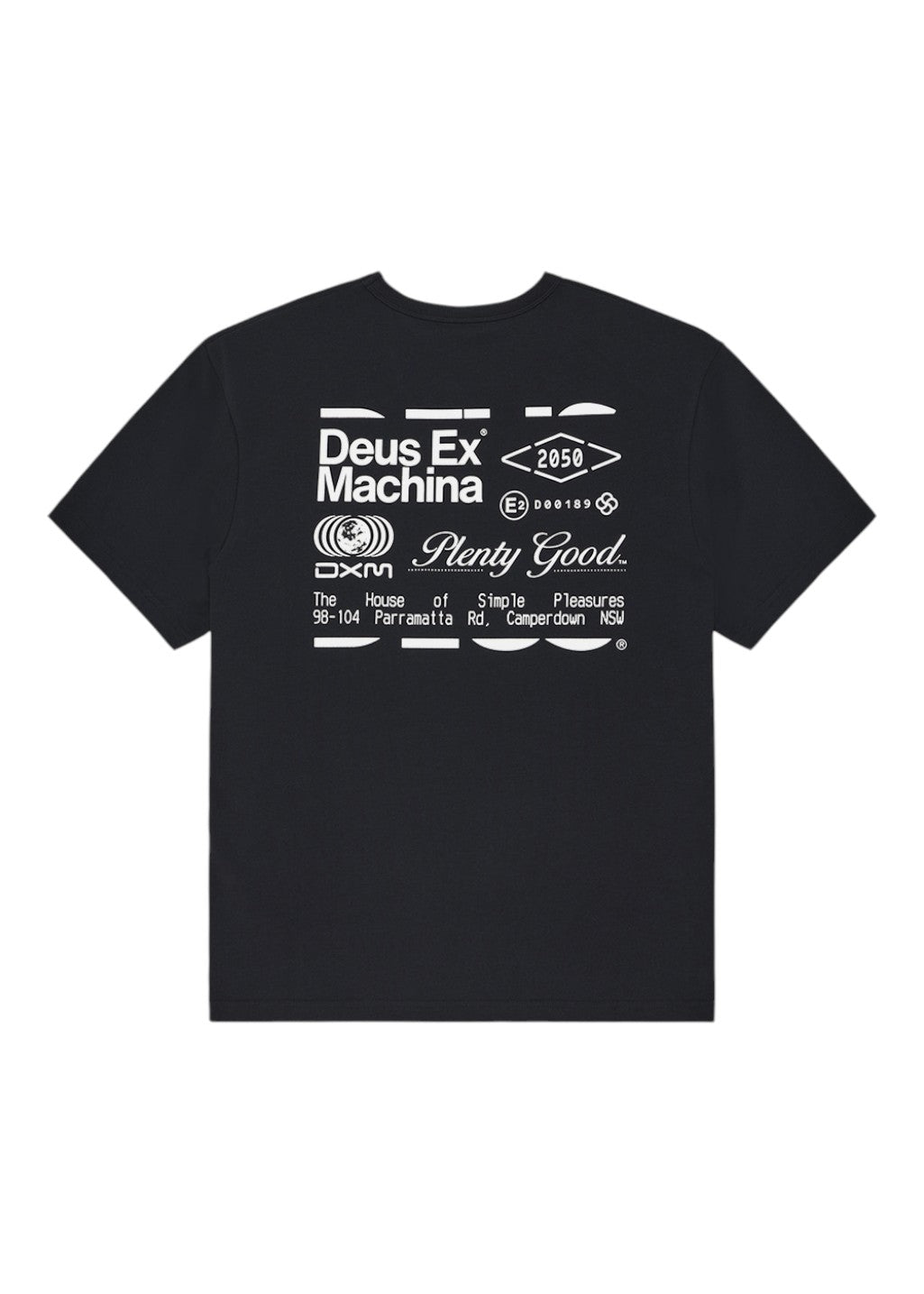 Deus Ex Machina - Plenty Good Tee - Black - Hardpressed Print Studio Inc.