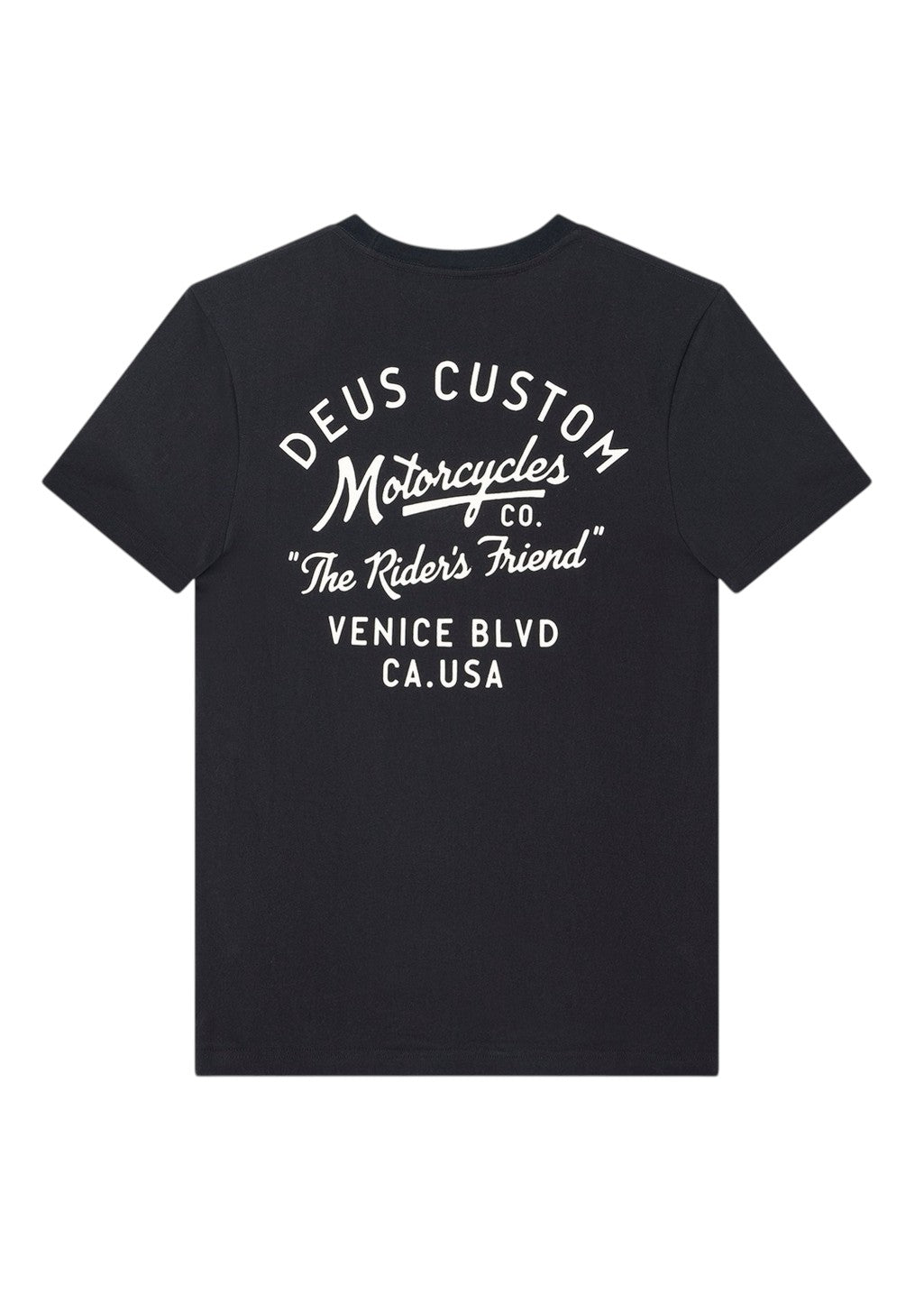 Deus Ex Machina - Camber Tee - Black - Hardpressed Print Studio Inc.