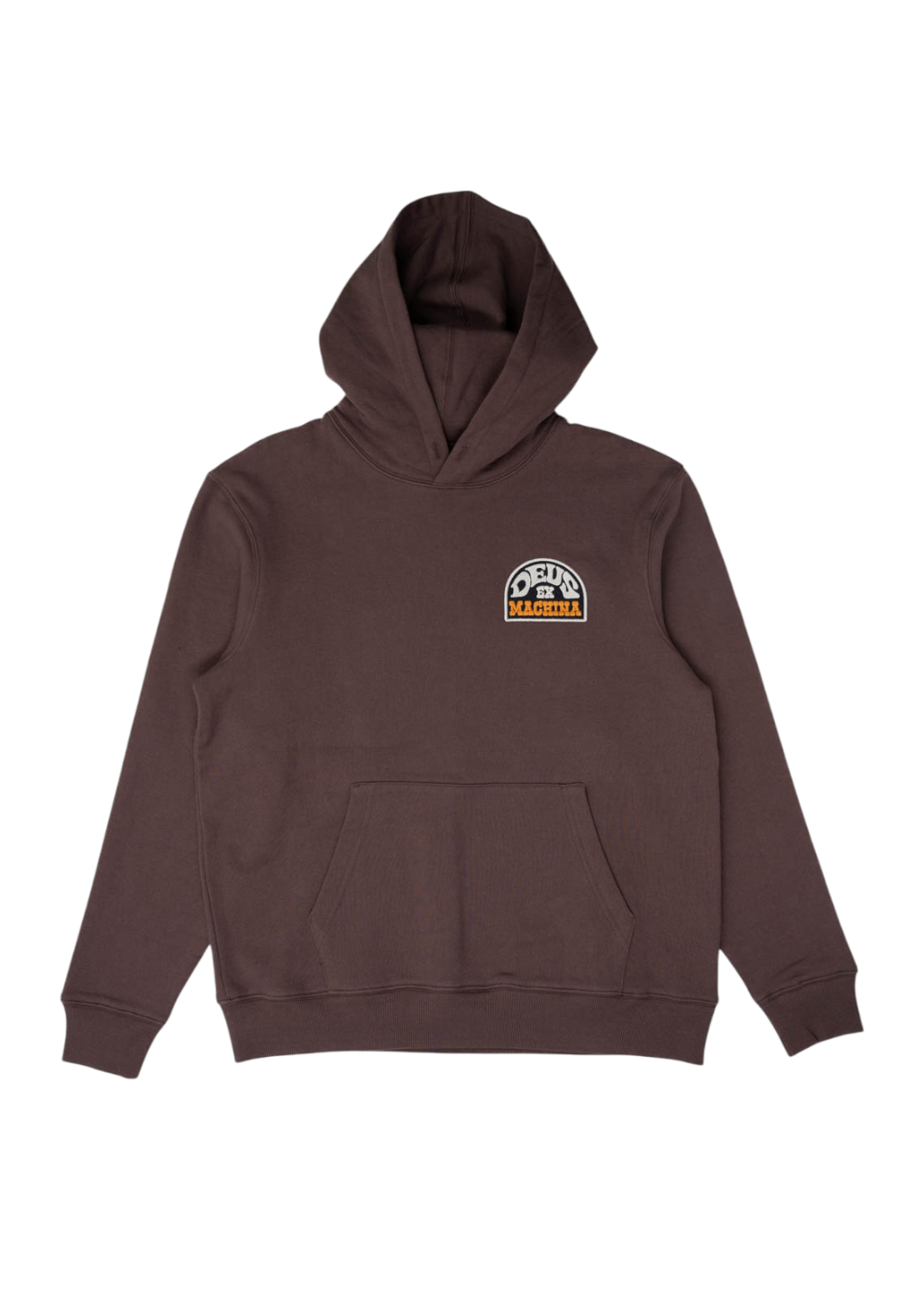 Deus Ex Machina - Riders Friend Hoodie - Chocolate Brown