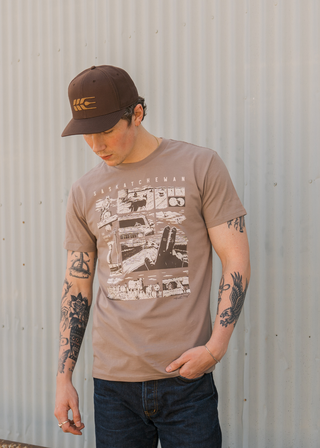 Easy Living Tee | Clay | Unisex