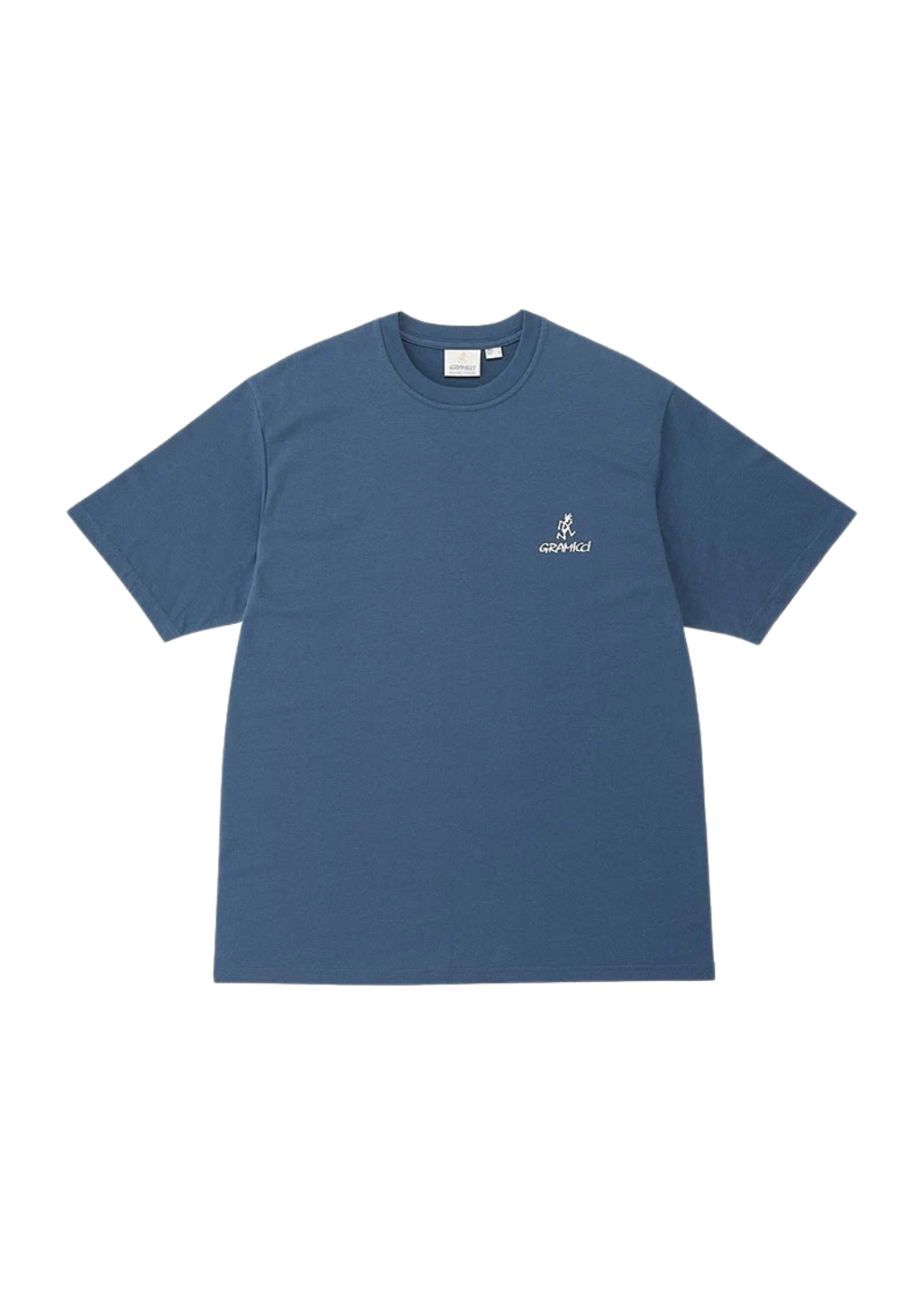 Gramicci - One Point Logo Tee - Dusky Blue