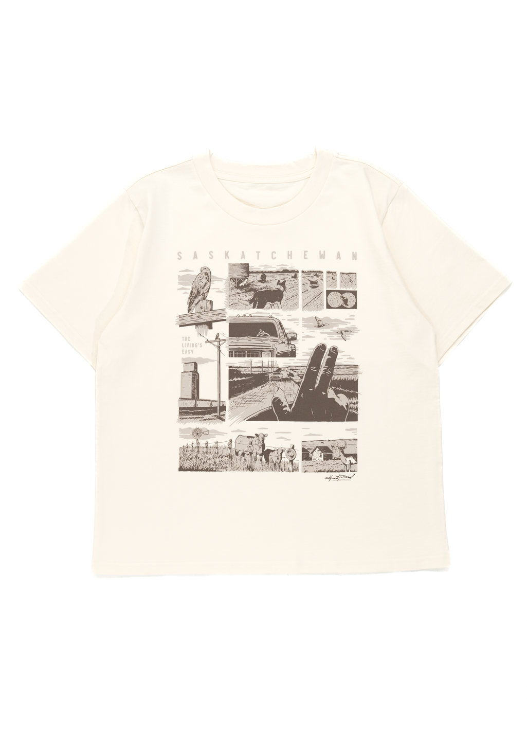Easy Living Tee | Birch | Ladies - Hardpressed Print Studio Inc.