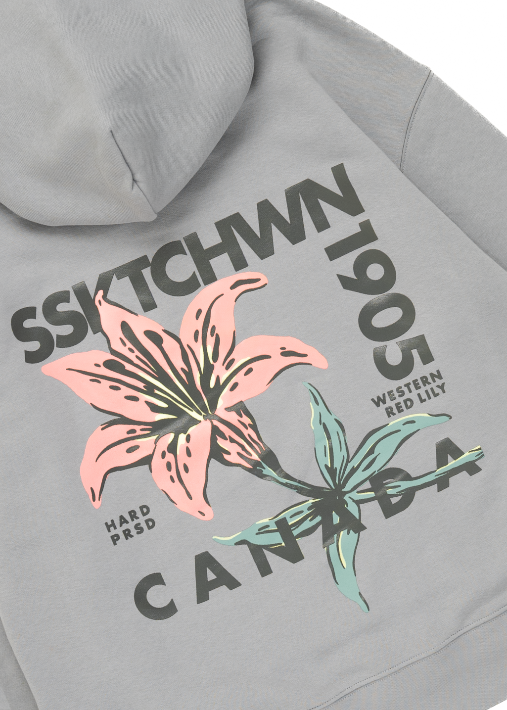 Faded Lily Sweater | Cloud | Ladies - Hardpressed Print Studio Inc.