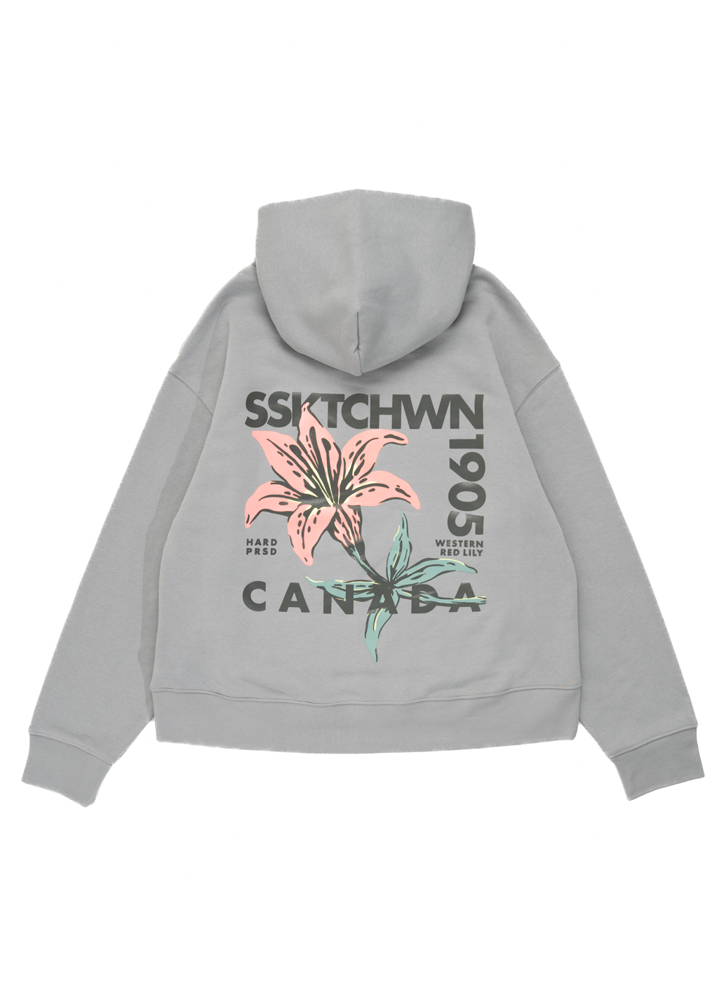 Faded Lily Sweater | Cloud | Ladies - Hardpressed Print Studio Inc.