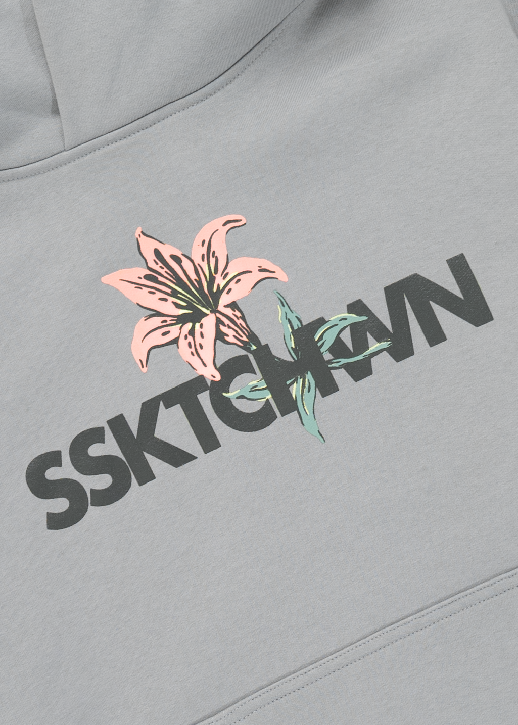 Faded Lily Sweater | Cloud | Ladies - Hardpressed Print Studio Inc.