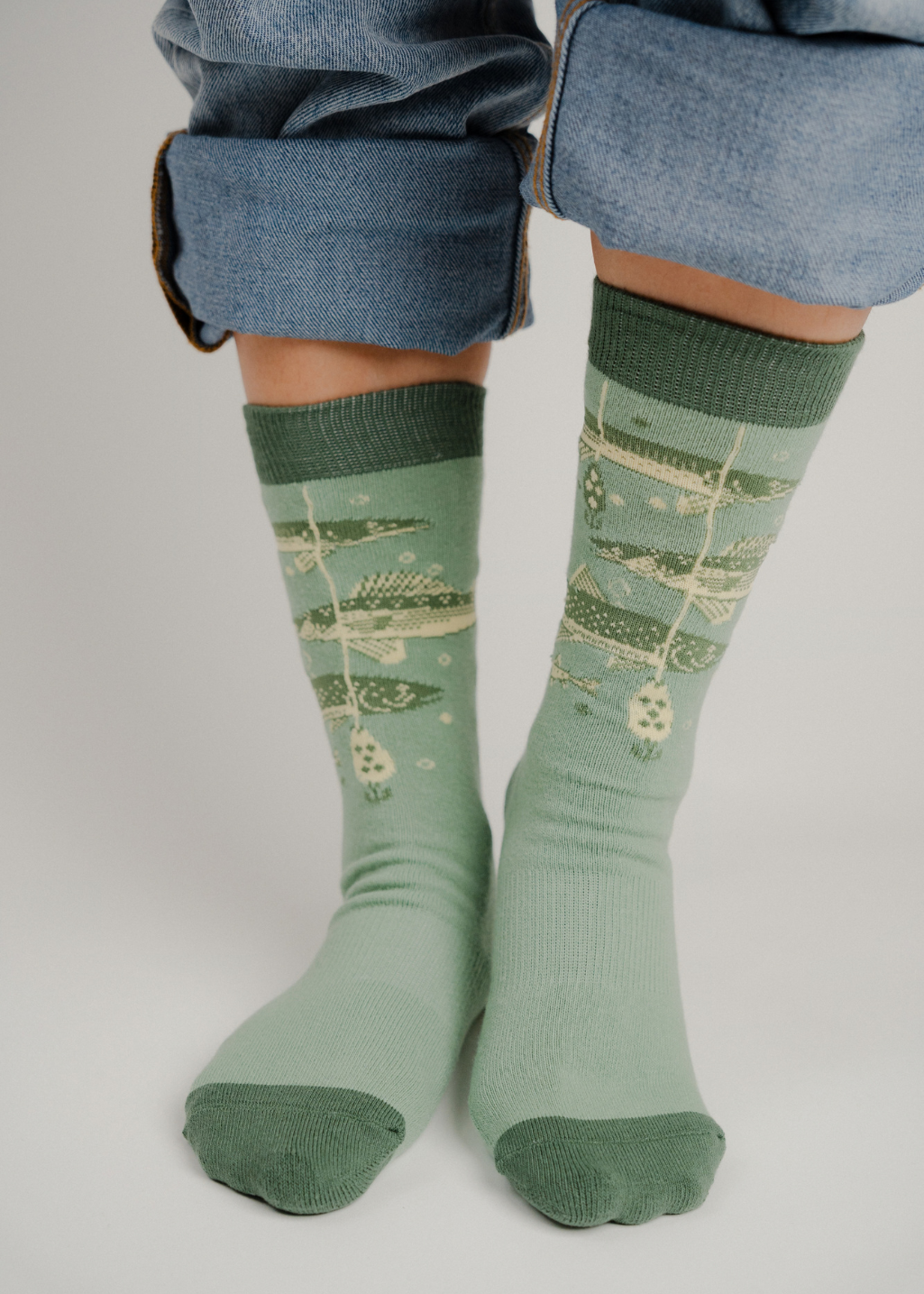 Gone Fishin' Socks | Lake